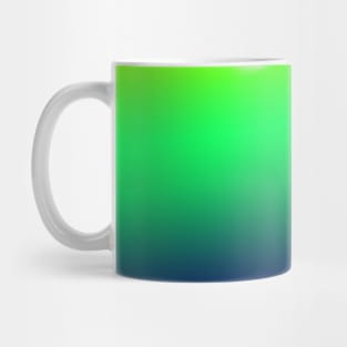 blue green texture art Mug